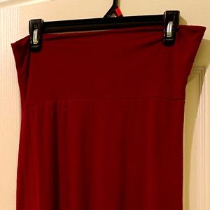 Burgundy Maxi Dress